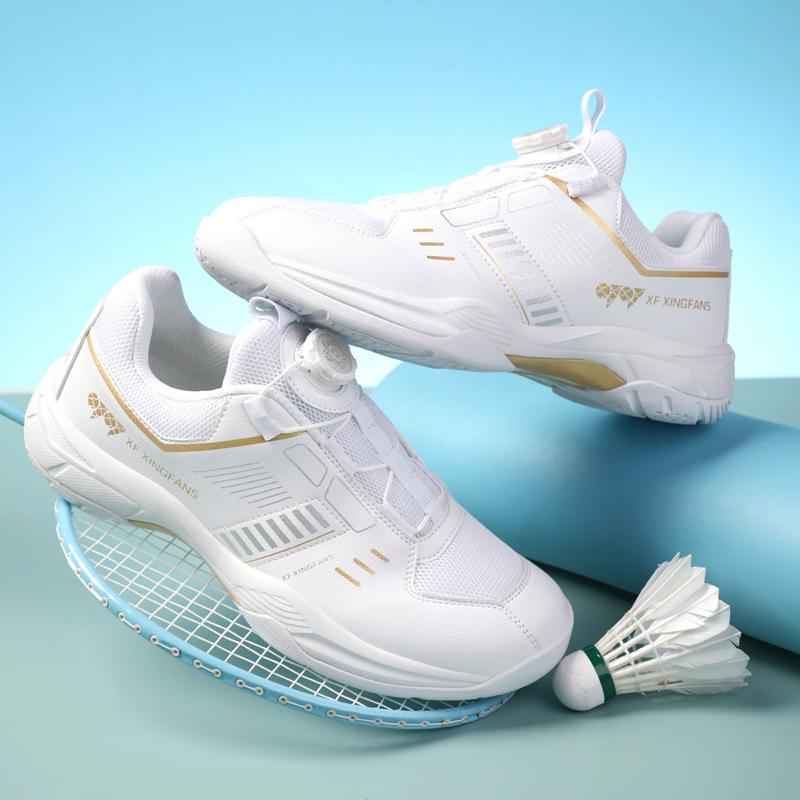 Men'S And Women'S Badminton Shoes Microfiber Light, Casual And Comfortable, Wear-Resistant, Non-Slip, Lightweight And Breathable Sports Shoes