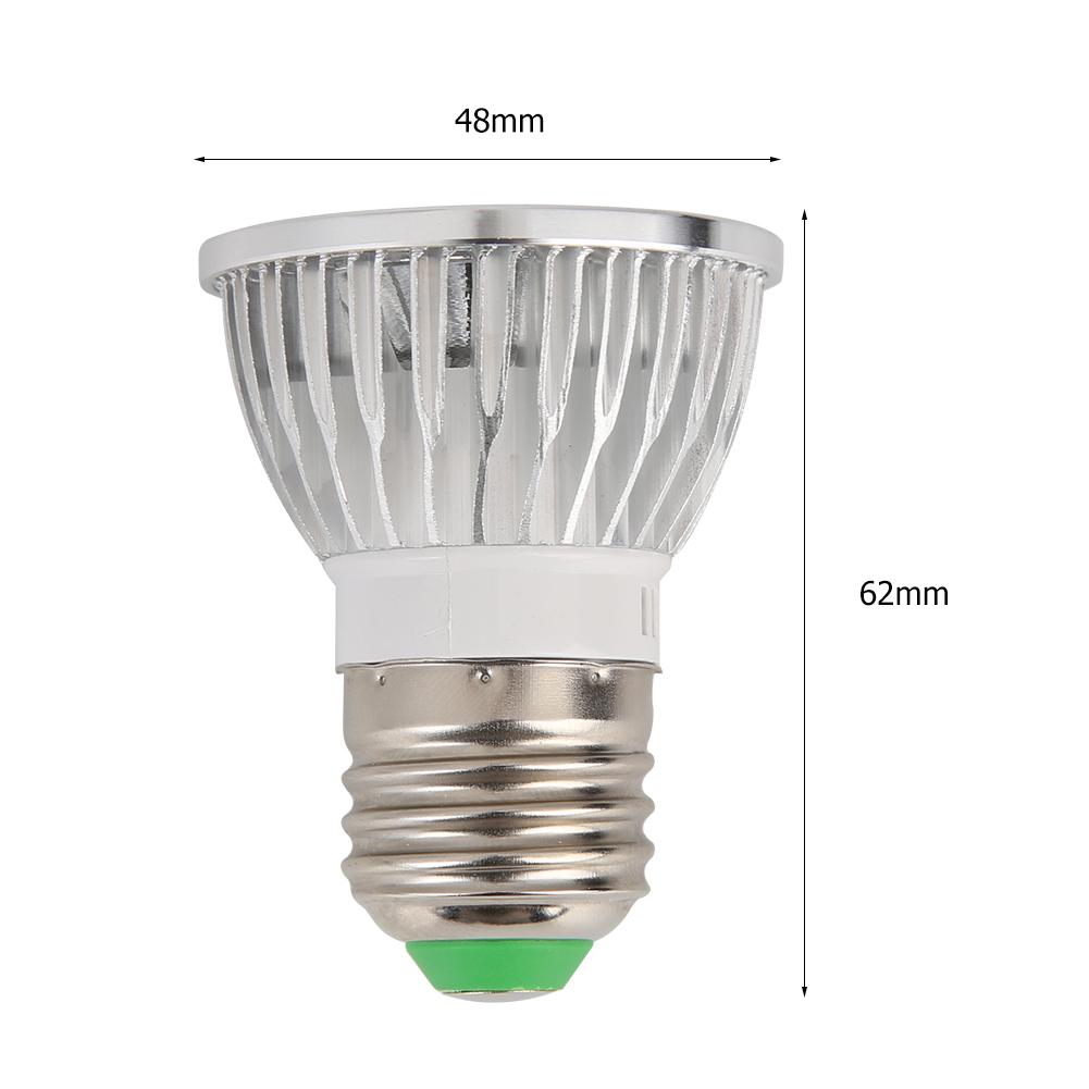 Lâmpada LED E27 AC85-265V LED COB Refletor 9W Iluminação para Decoração de Casa