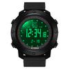 Nylon Strap Mens Watches Waterproof 5Bar  Brand Digital Military Sport Watch for Men Large Black Dial Design Watch Men