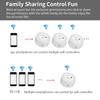 Sixwgh Wifi Sokcet Oulet Us Plug Adapter Tuya Smart Life App Wireless Remote Control Aleax Timer Multi-function Smart Socket