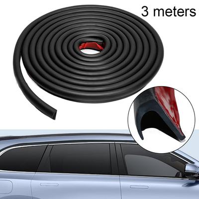 Drip Rail PVC Rain Strip RV Rain Gutter 3 Meters Long Easy Installation Process