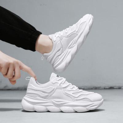 Men's Lightweight Breathable Casual Shoes Man Flat Lace-Up Sneakers Men Fashion Breathable Sports Casual Shoes