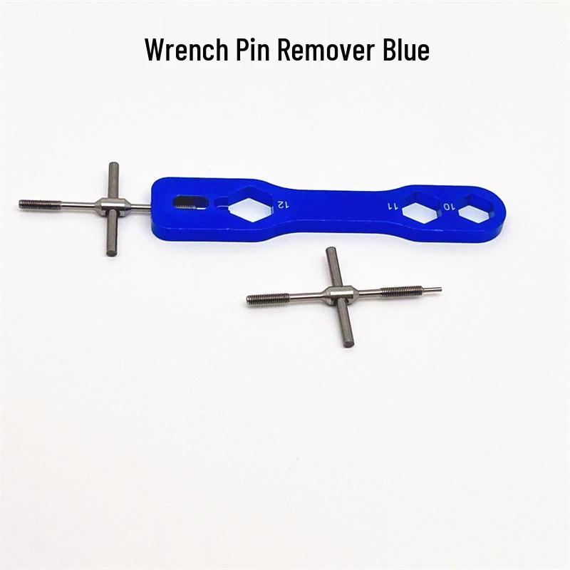 Ferramenta de Manutenção de Carretilha de Pesca: Chave de Porca Multifuncional e Removedor de Pino para Carretilhas de Baitcasting e Spinning