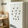 Decorative Fridge Magnets 5/10/15/20Pcs Mini Star Refrigerator Magnet 3D Five-Pointed Room Decor Accessories Memo Note Holder for Kitchen Office