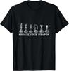 Choose Your Weapon Chess Retro Vintage Gift Unisex T-Shirt