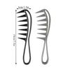 Wide Tooth Shark Plastic Comb Curly Hair Salon Hairdressing Comb Massage For Hair Styling Tool for Curl Hair