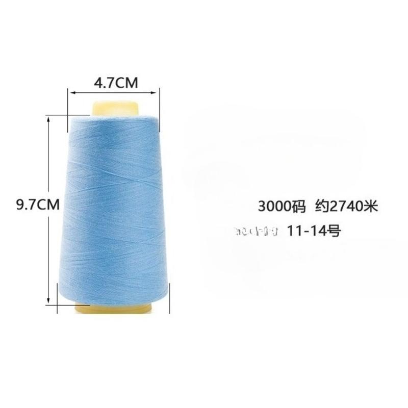 Große Rolle 402 Haushalts-Farb-Handnähgarn Nähgarn Nähmaschinennähgarn Polyester-Nähnadelgarn Näh-Pagodengarn