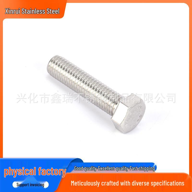 304/316/2205 Stainless Steel Hex Head Screws & 310S Titanium Alloy Bolts