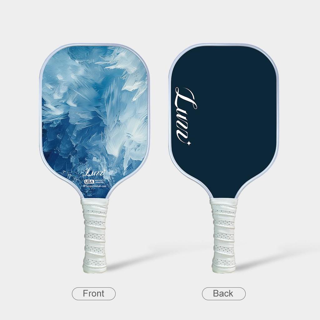 Luzz T700 Carbon Fiber Pickleball Paddles Sandblasted Surface USAP Approved Pickle Ball Rackets for All Skill Level