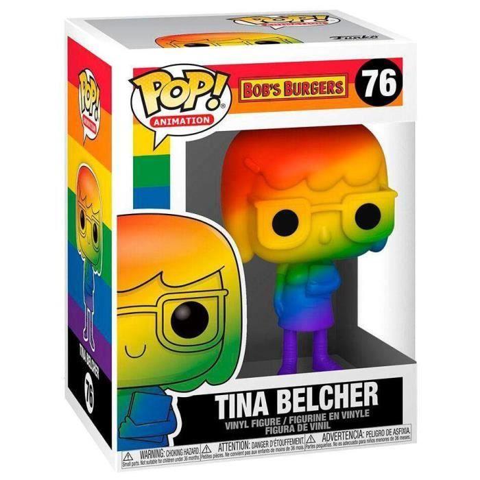 Figurine pop bob's burgers pride tina belcher rainbow - - - ocio stock