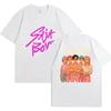 KPop Dämonenjäger Film Saja Boys T-Shirts Männer Frauen Hochwertiges Baumwoll-T-Shirt Mode Hip Hop Harajuku Kurzarm-T-Shirts