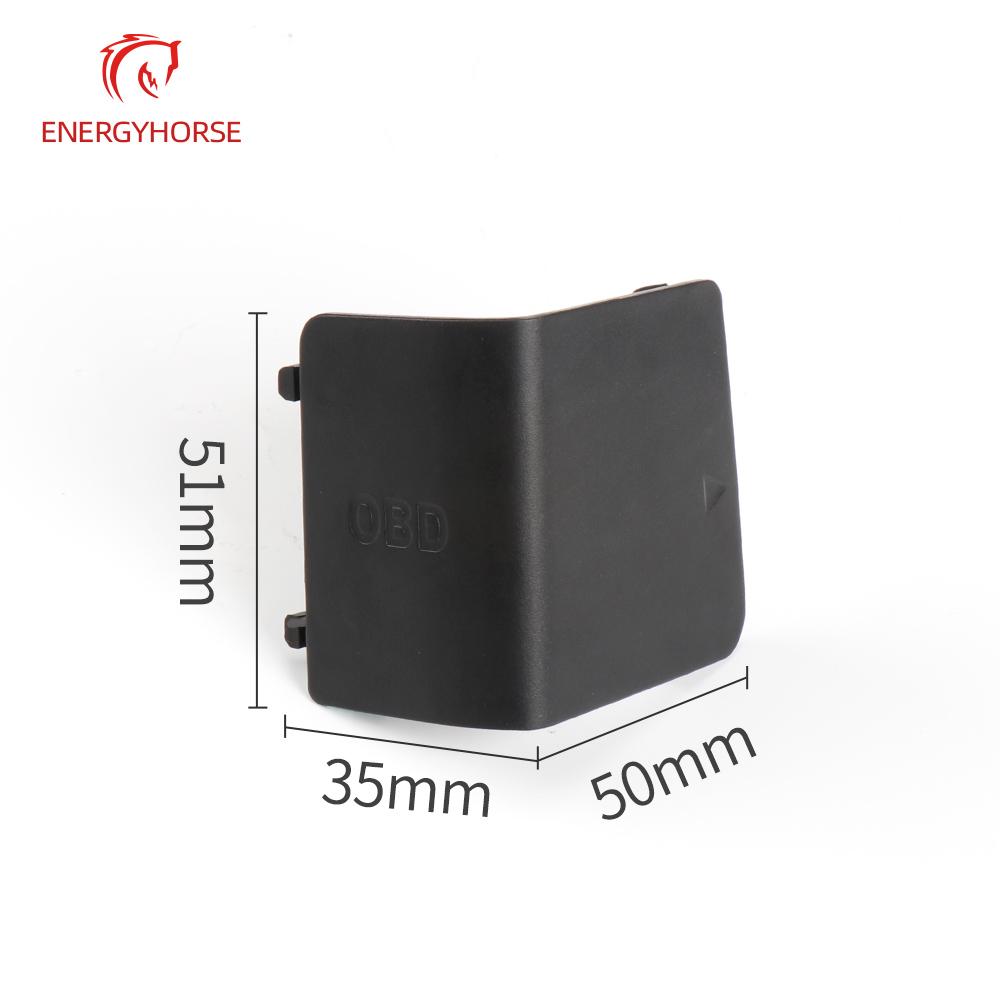 LHD Car Interior For BMW 1 Series E81 E82 E84 E87 E88 Kick Panel Cap Left OBD Plug Cover Trim 51437144966