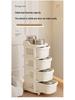 Movable Cream Storage Rack: Small Trolley with Drawer for Toys & Snacks