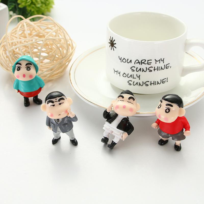 Shin Crayon Raincoat Chan Pvc Action Figure Model For Decoration Birthday Gift