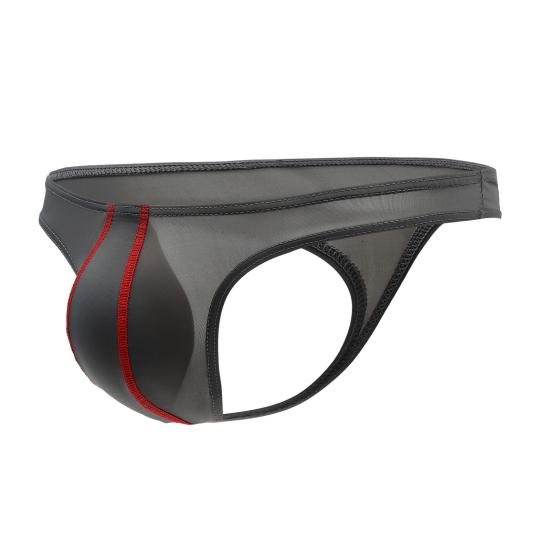 Men's G-Strings Sexy Pouch Bulge Underwear Seamless Hot T-Back Thong Butt-Flaunting Low Rise Stretchy Briefs