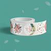 500pcs/Roll Flower Pattern Thank You Stickers, Waterproof Adhesive Labels For Gift, Packaging, And Box Sealing