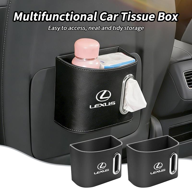 Car Seatback Tissue Box Paper Towel Holder Napkin Case Accessories For Lexus CT ES GS NX IS250 CT200h IS300h ES300h RX400h NX300