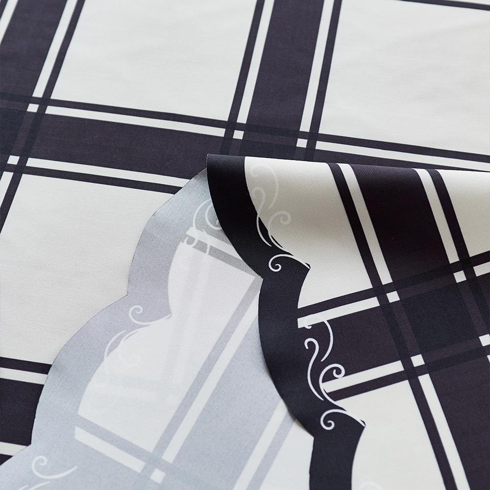 Cream Tablecloth Waterproof Leave-In Light Luxury High-End Dining Table Tablecloth Rectangular Coffee Table Cloth