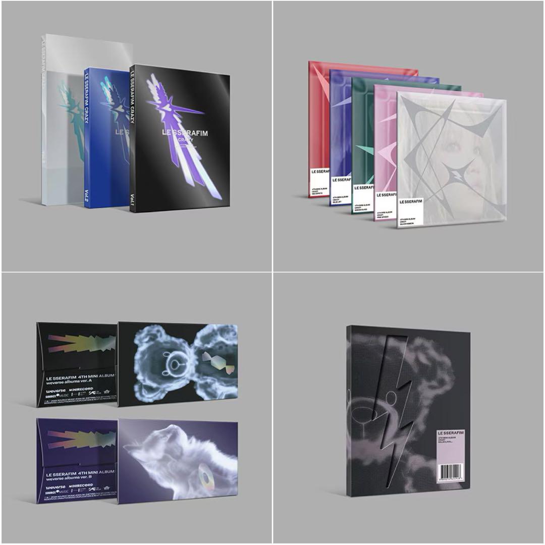 

[USED] LE SSERAFIM Album CRAZY 11 points