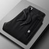 Autumn Winter Sports Trousers Men's Small Feet Padded Thickened Lamb Wool Trousers Warm Cotton Trousers Slim Drawstring Men's Casual Trousers