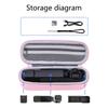 Durability Carrying Case With Soft Padding For POCKET 3 Camera Protections Travel Pouch Shock Resistant Travel Case
