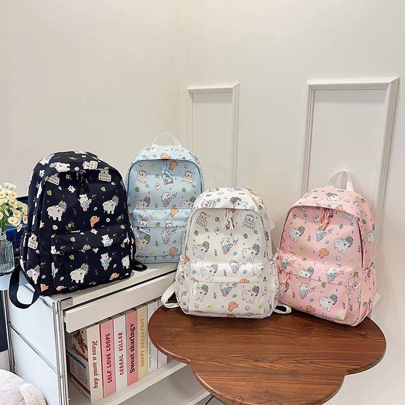 Cute Cartoon Backpack for High School, Junior High School and Primary School Students with High Appearance Standards