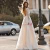 2024 Women's Wedding Dresses: Sexy Lace Long Sleeve Holiday & Evening Party Gowns