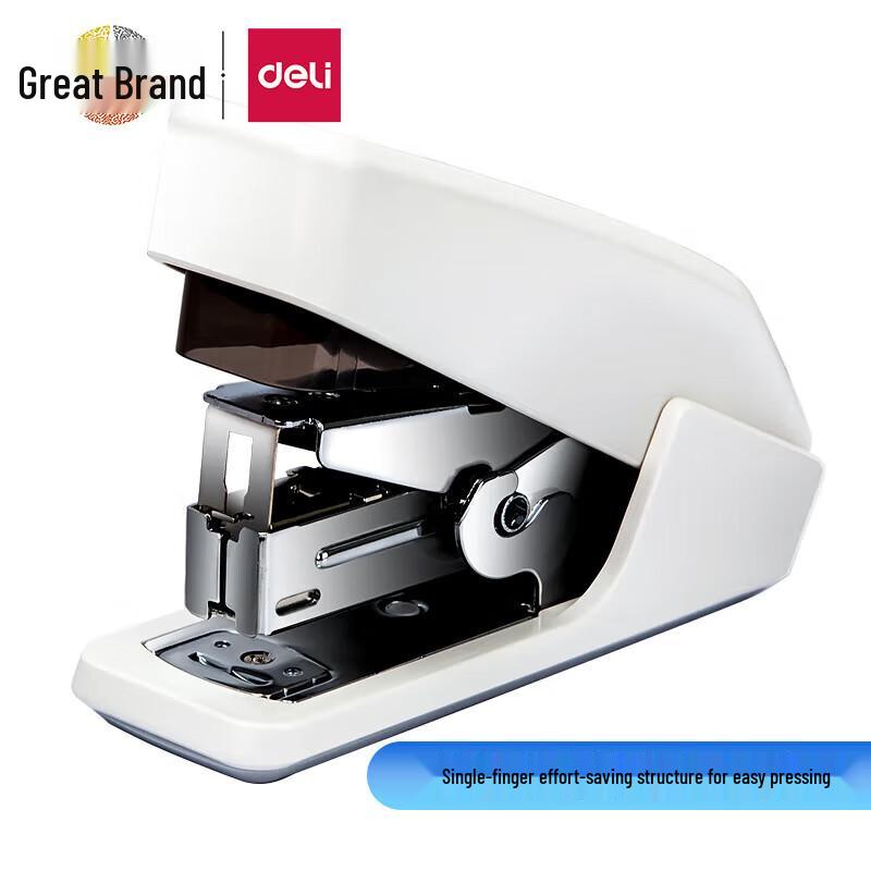 Deli One-Finger Effort-Saving Stapler
