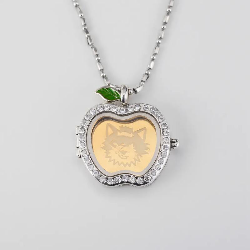 Openable Pendant Necklace Cute Shape Accessories Exquisite Diy Accessories Light Luxury Cute Style Jewelry With Necklace