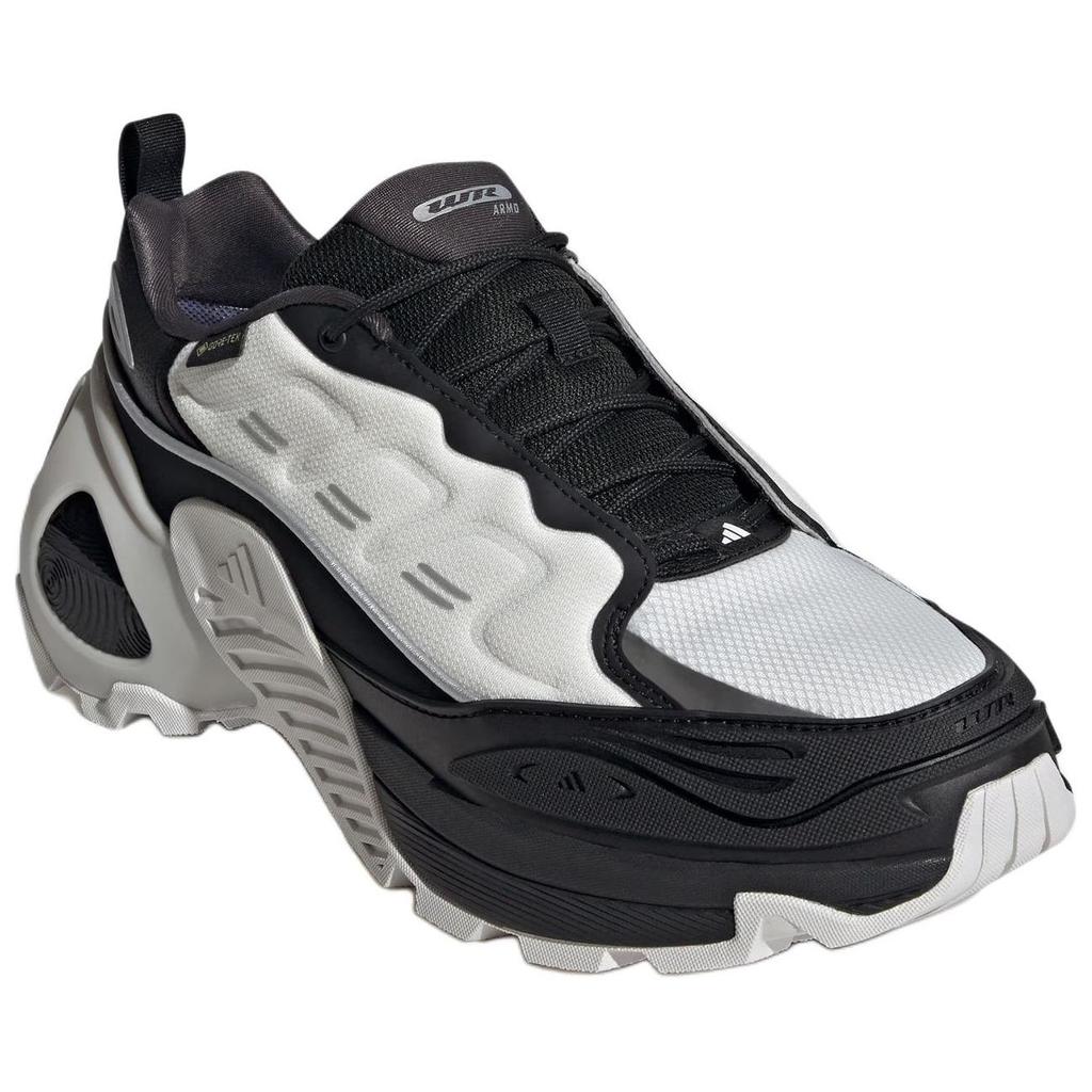 Adidas Wonder Runner Chaussures de Course Confortables Antidérapantes Durables Basses Unisexe Chaussures de Course Noir Blanc IH0492