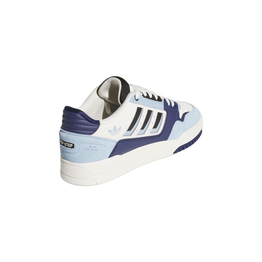 adidas Originals Drop Step 2.0 Low-Top Skateboard-Schuhe Unisex Weiß Blau KJ1109