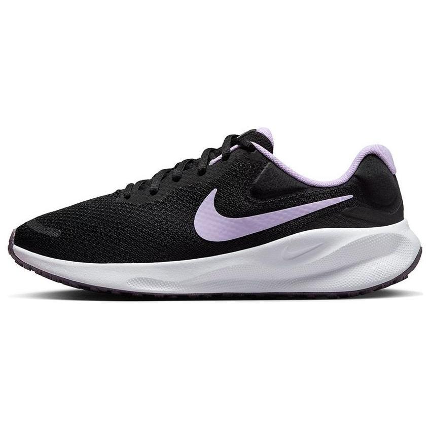 

Nike Revolution 7 Черный Белый Рассветный Лиловый Расцвет Женские 42