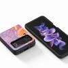 Orange Fruit Watermelon Case for Samsung Galaxy Z Flip4 Flip3 5G PC Hard Cell Phone Shell Z Flip 4 3 Black Zflip4 Zflip3 Cover