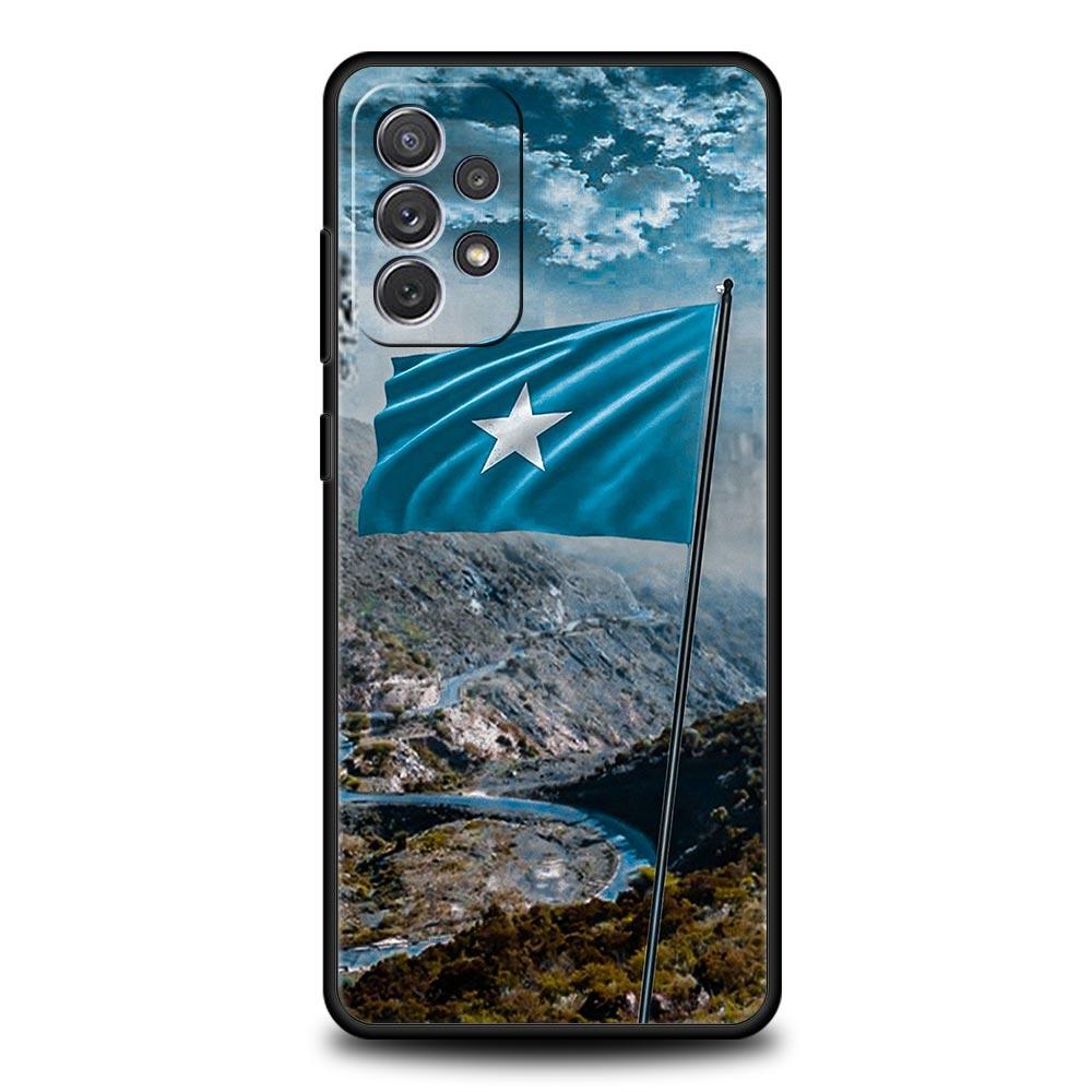Somali Somalia National Flag Case for Samsung A17 A13 A15 A25 A35 A51 A55 A71 A21S A11 A31 A41 A23 A53 A73 5G A03S A05s Cover