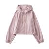 Za New Fall Women's Clothing 2025 Fashion Wind Fashion Loose Drawstring Waist Long Sleeves Hooded Jacket Outwear
