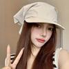Fashion Lace Up Headscarf Baseball Cap For Women Outdoor Travel Trendy Sun Hat