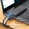 Usb3.0 Stecker auf Stecker bidirektional mobile Festplattenbox Datenkabel Ladekabel Datenübertragungskabel