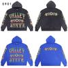 Vintage Wash Hooded Sweatshirt Unisex Loose Fit Streetwear