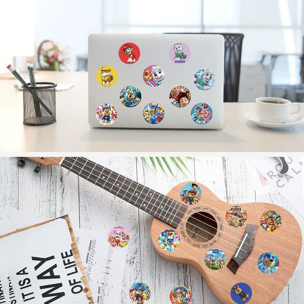 500pcs/lot Paw Patrol Stickers Rolling Animal Roll Stickers Small Cute Game Sticker DIY Gift Sealing Label Decoration Creative 5