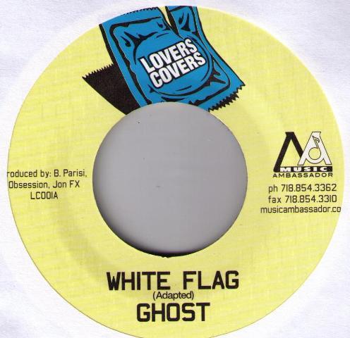 

7inch Record GHOST - White Flag LC001 Lovers Covers 2004 Jamaica Reggae, Ska & Dub Used