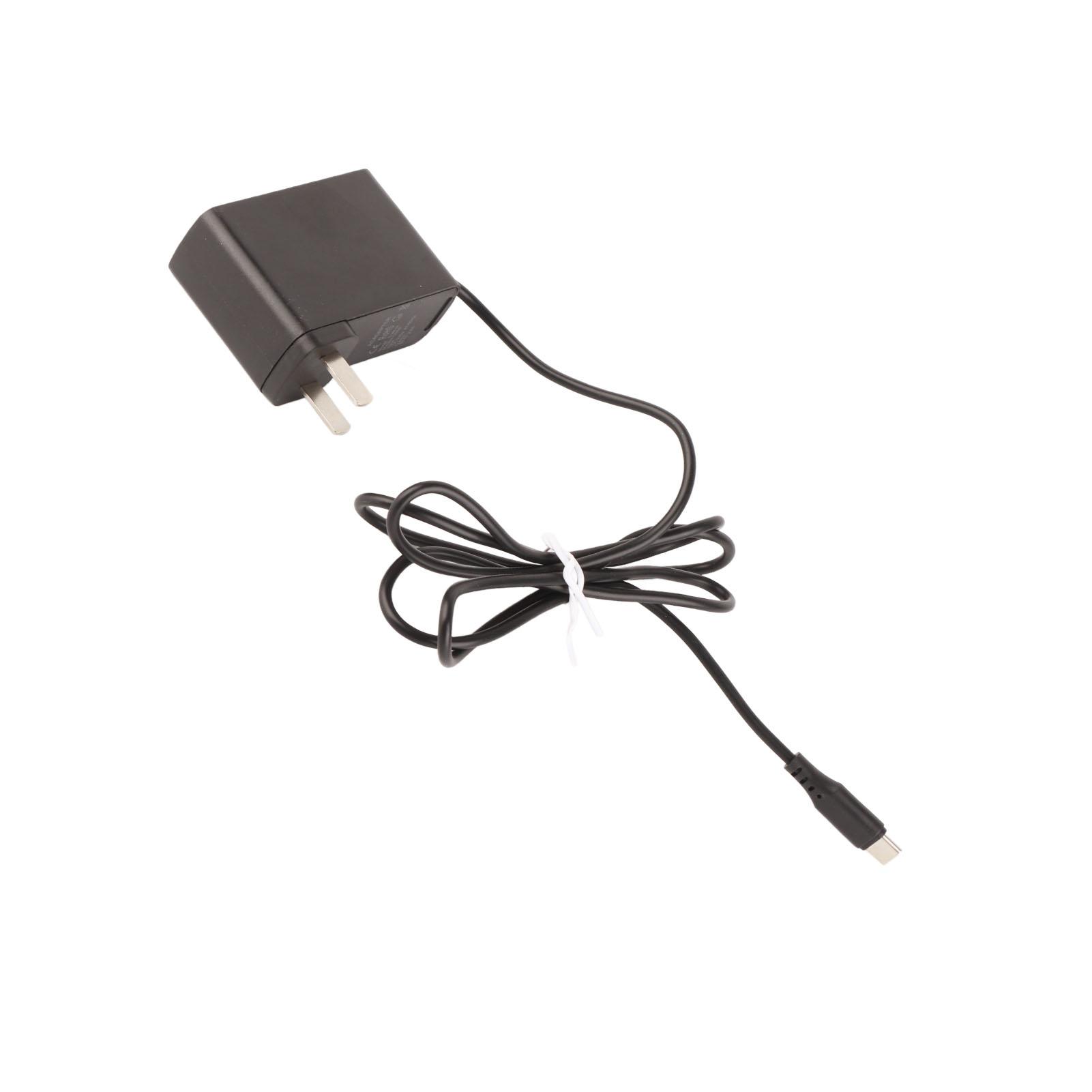 

Для коммутатора адаптер переменного тока 5 В 2,4 А выход Тип C интерфейс настенное зарядное устройство для коммутатора консоль 100‑240 В США US Plug