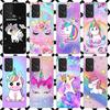 Pink Unicorn Rainbow Phone Case for Samsung Galaxy A52 A42 A32 A22 A12 A02S A51 A50 A71 A70 A41 A31 A21S A40 A30S A20S A10S A11