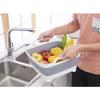 Washing Fruit Bowl Basket Vegetable Storage Holder Folding Drain Container Kitchen Accessories