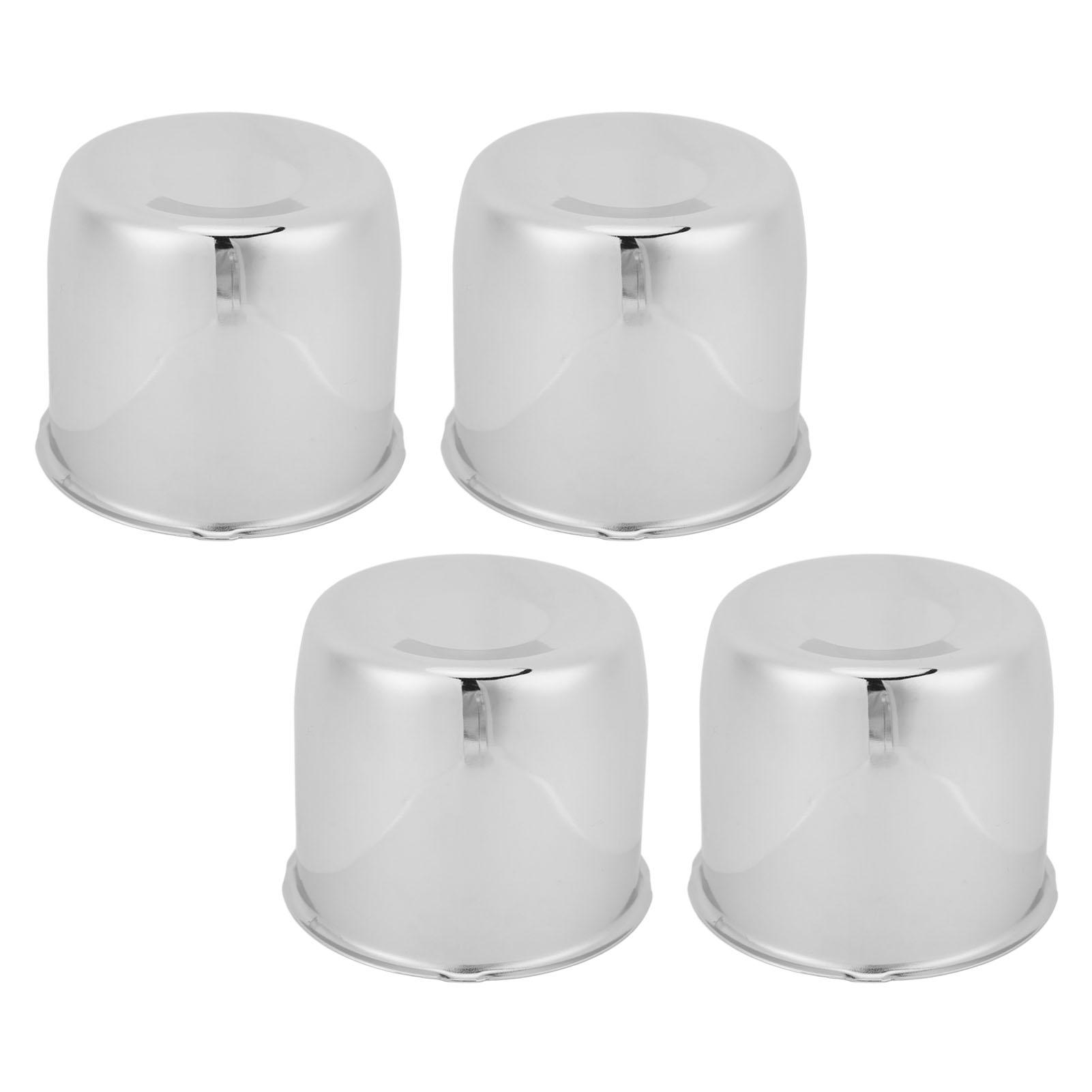 

4 шт. 4,25 дюйма Колпаки на центр колеса из углеродистой стали, проталкиваемые, колпак на центр ступицы колеса для грузовика, прицепа, дома на колесах, внедорожника, колесных дисков