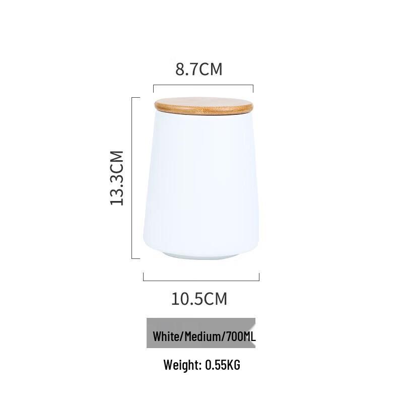 YIXI Nordic Ceramic Storage Jar