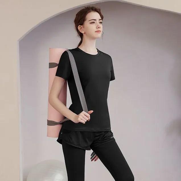 

Быстросохнущая дышащая футболка с коротким рукавом для йоги и бега 3XL