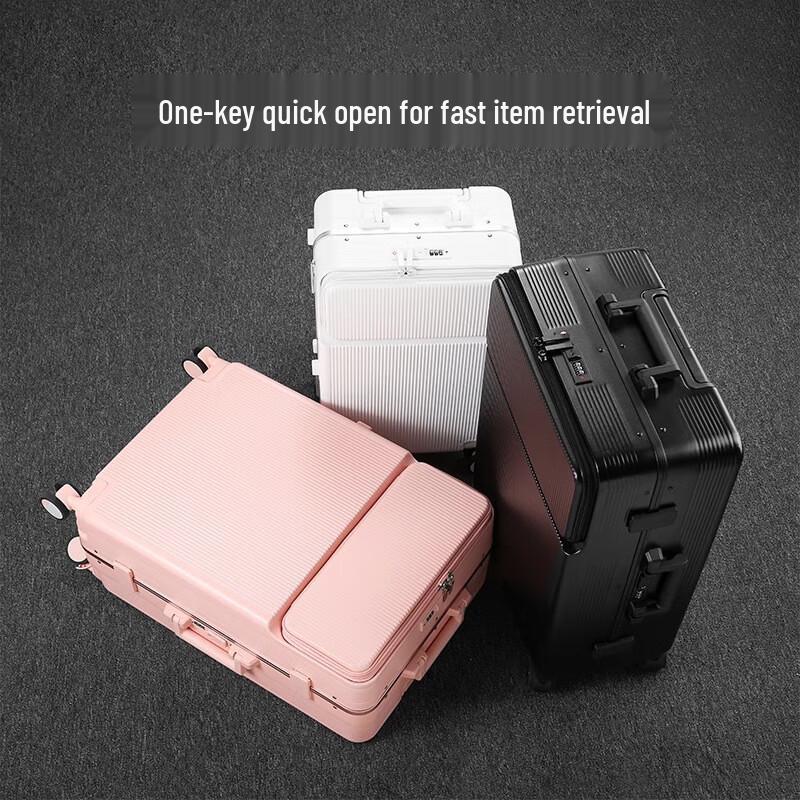 Li Shen Front-Access Hardside Luggage