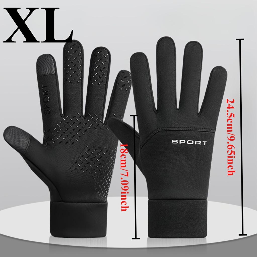 Football Gloves Waterproof Thermal Grip Outfield Cycling Player Bicycle Field Bike Sports Sports Outdoor guantes moto