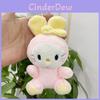 Cute Plush Rabbit Keychain Adorable Animal Doll Soft Toy Perfect Birthday Gift