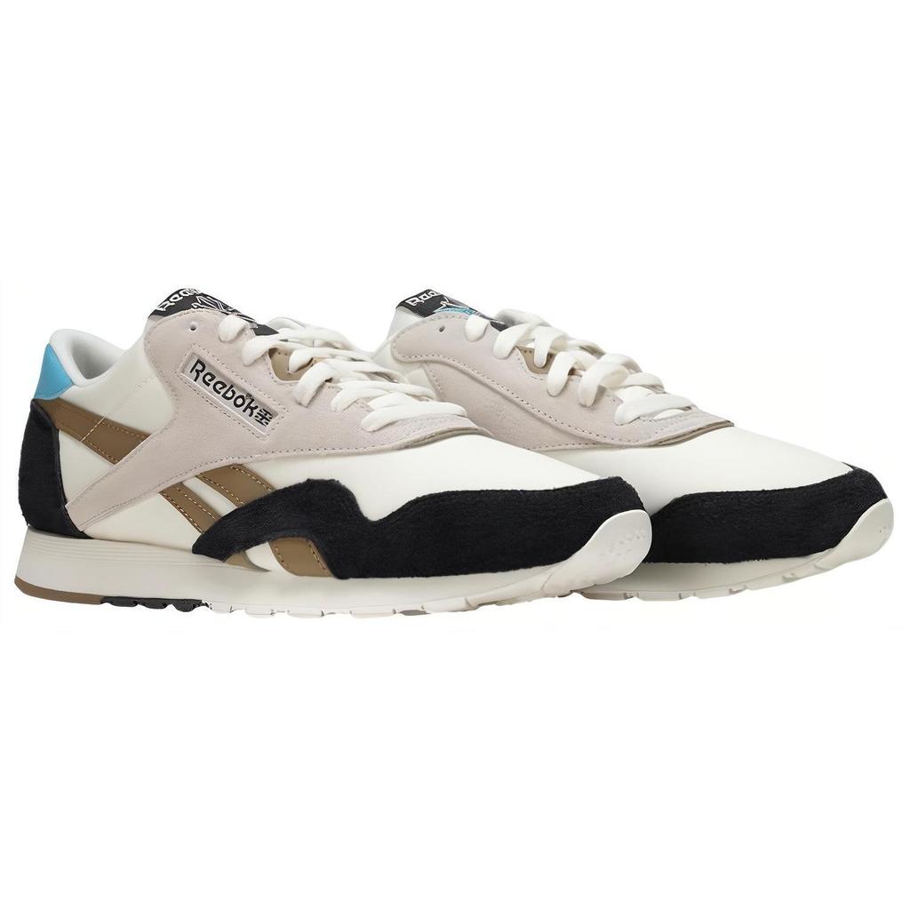 Reebok Classic Nylon Vintage Black Chalk Trek Brown Unisex Sneakers Core-Black 100075300